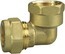 Vinkel klemring indv. 1/2" x 15 mm